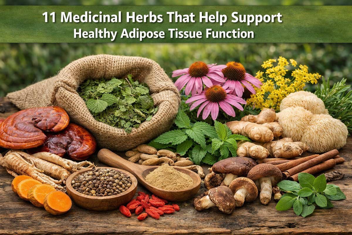 Medicinal Herbs That Help Support Healthy Adipose Tissue Function