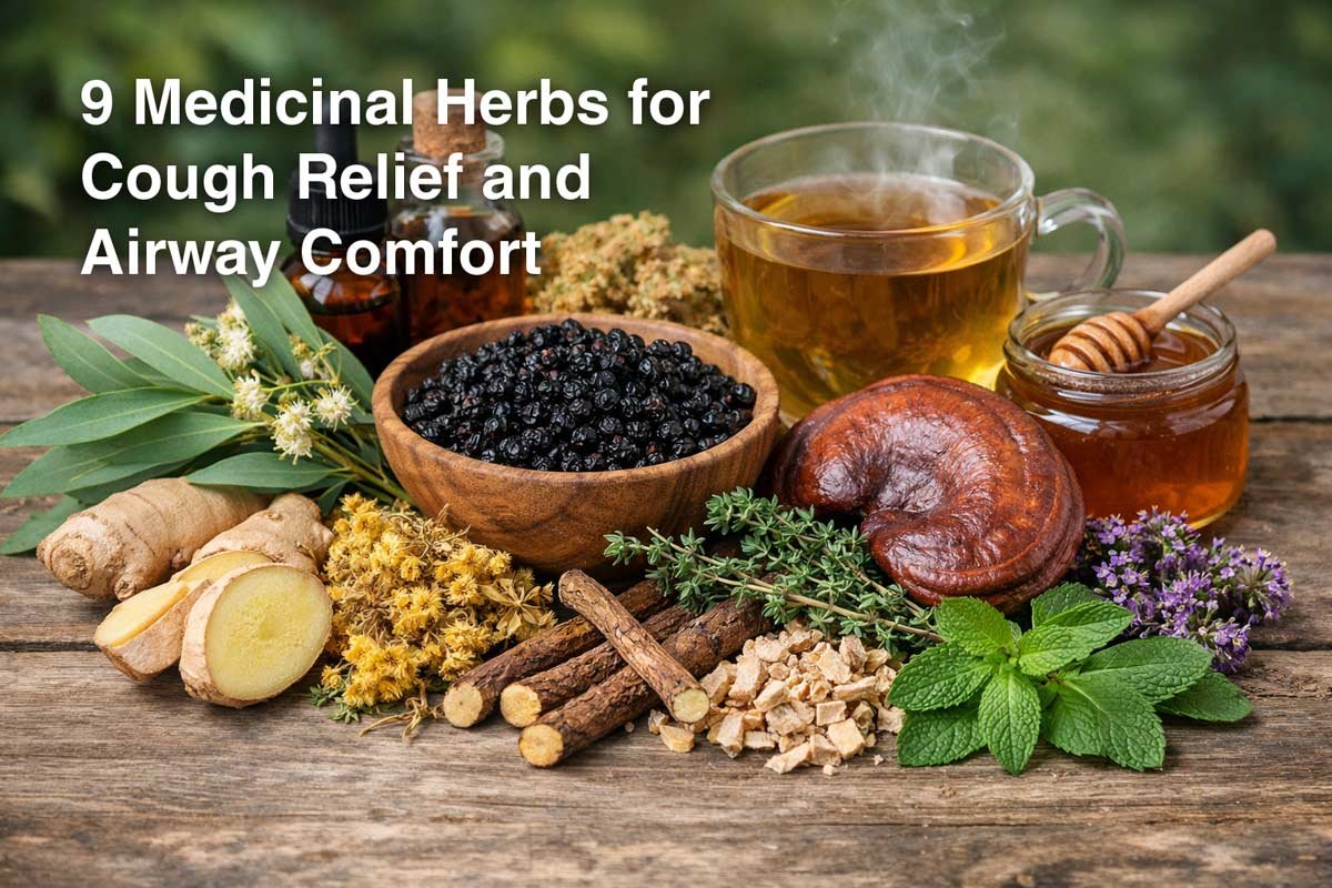 9 Medicinal Herbs for Cough Relief and Airway Comfort