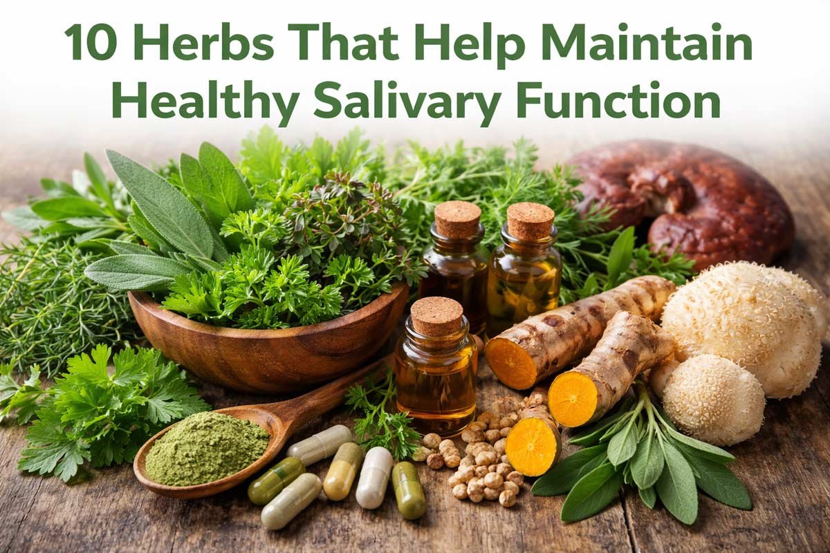 Herbs That Help Maintain Healthy Salivary Function