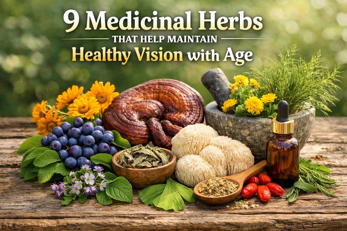 9 Medicinal Herbs That Help Maintain Vision with Age
