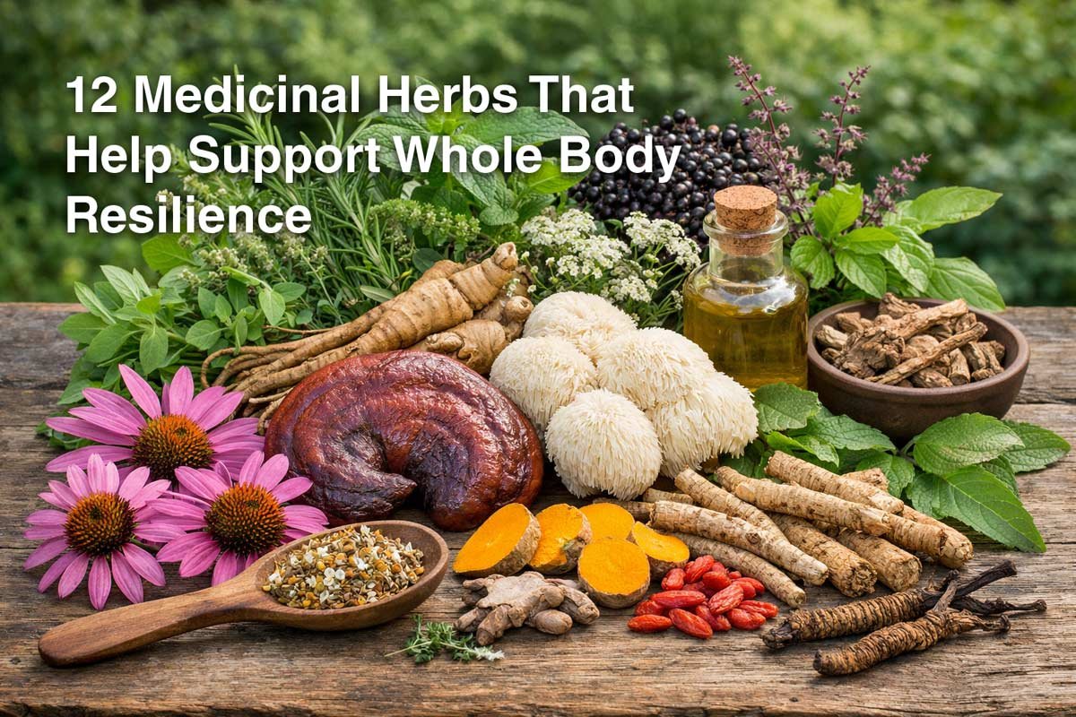 Medicinal Herbs That Help Support Whole Body Resilience
