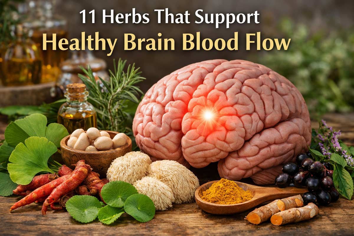11 Herbs That Support Healthy Brain Blood Flow