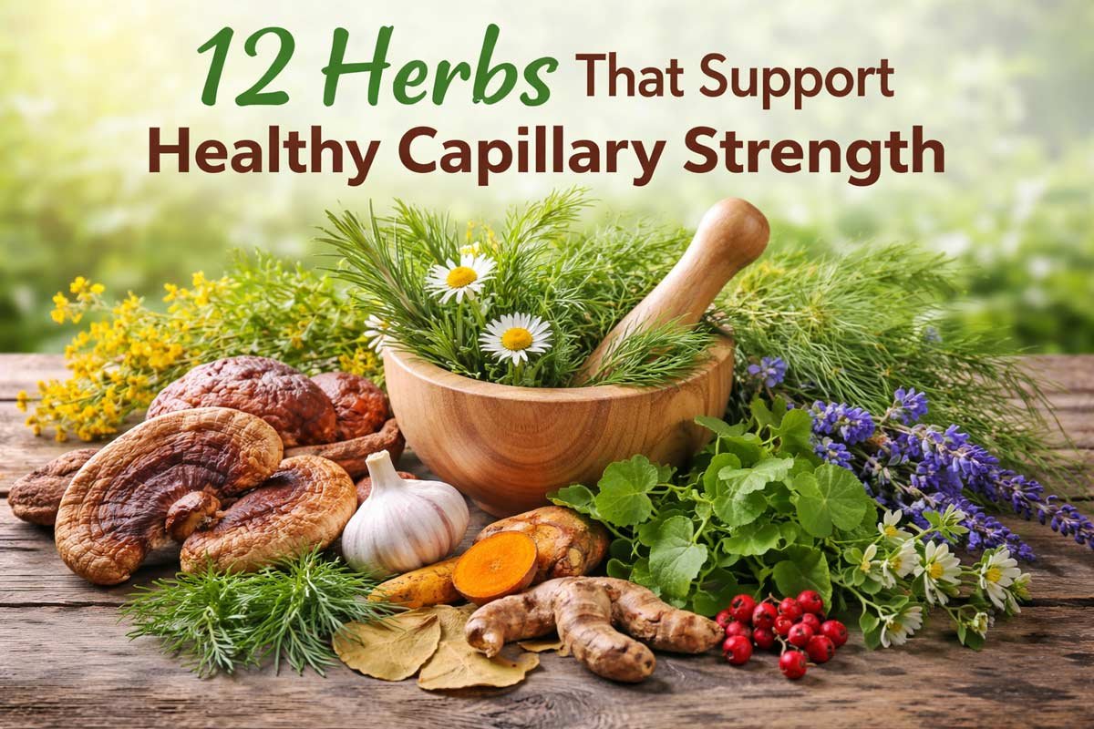 12 Herbs That Support Healthy Capillary Strength