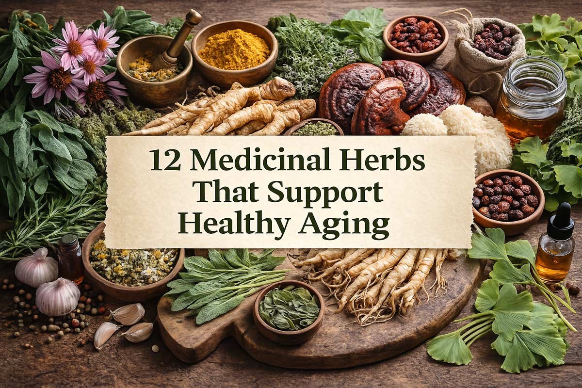 Medicinal Herbs That Support Healthy Aging