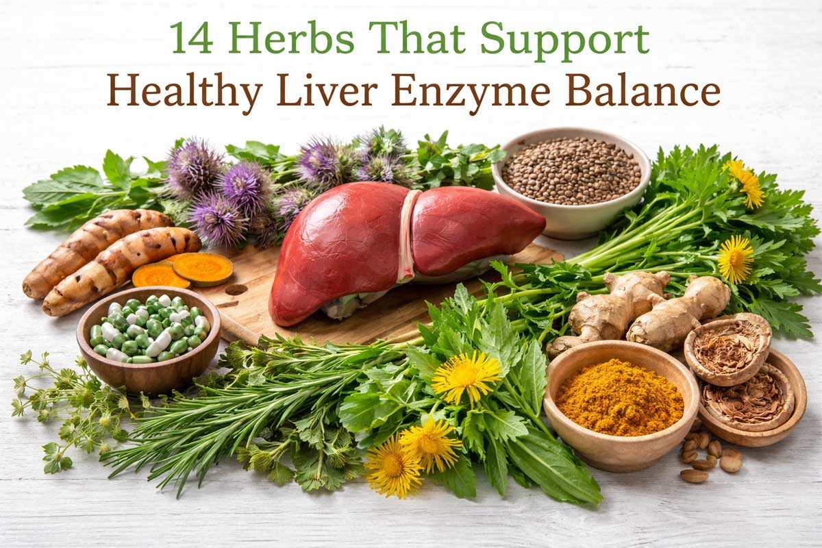 14 Herbs That Support Healthy Liver Enzyme Balance