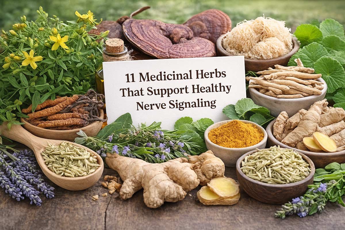 11 Medicinal Herbs That Support Healthy Nerve Signaling