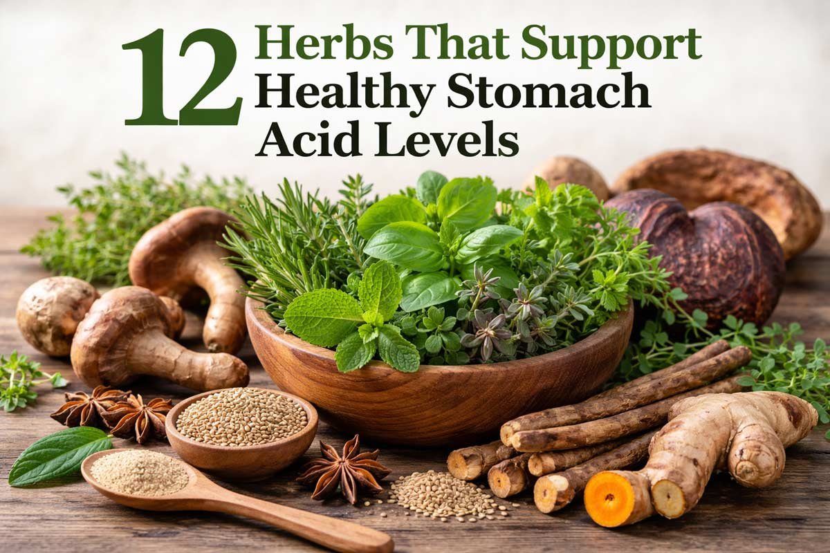 Herbs That Support Healthy Stomach Acid Levels