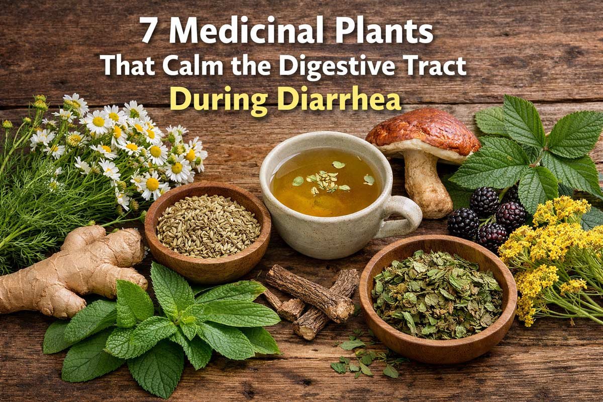 7 Medicinal Plants That Calm the Digestive Tract During Diarrhea