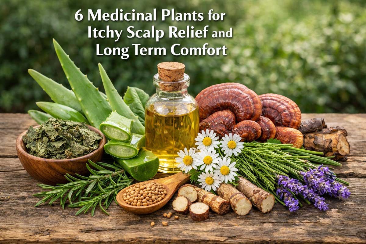 Medicinal Plants for Itchy Scalp Relief and Long-Term Comfort