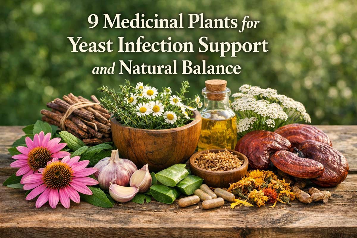 Medicinal Plants for Yeast Infection Support and Natural Balance
