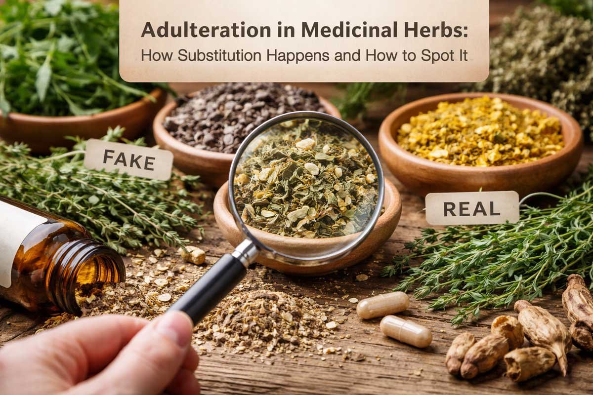 Adulteration in Medicinal Herbs: How Substitution Happens and How to Spot It