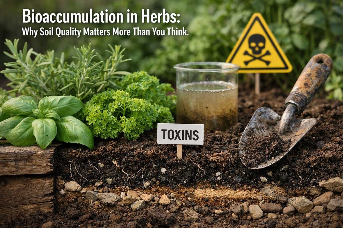 Bioaccumulation in Herbs: Why Soil Quality Matters More Than You Think