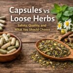Capsules vs Loose Herbs: Safety, Quality, and What You Should Choose