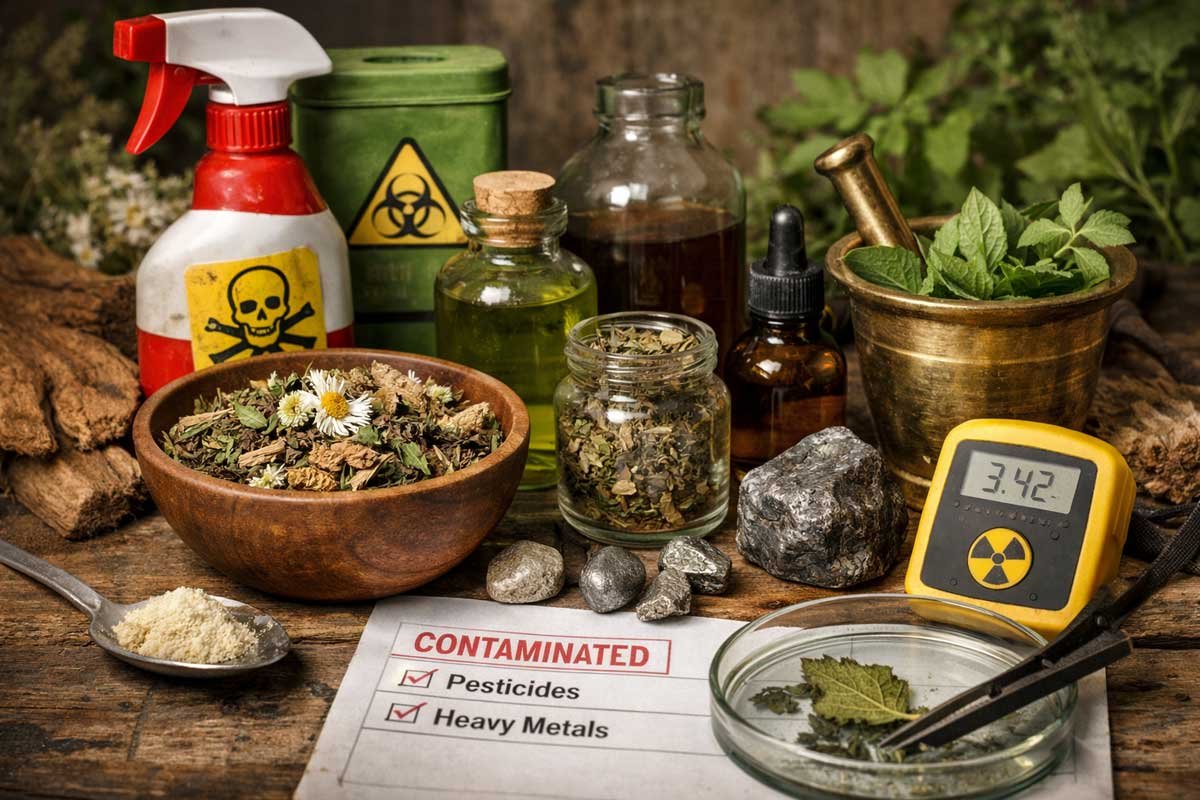 Pesticides and Heavy Metals in Medicinal Plants