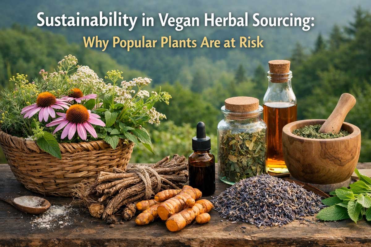 Sustainability in Vegan Herbal Sourcing: Why Popular Plants Are at Risk