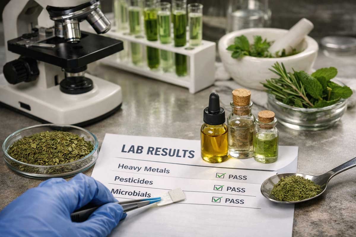 Third-Party Lab Testing for Herbs: What Results Matter and Which Do Not
