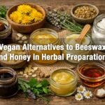 Vegan Alternatives to Beeswax and Honey in Herbal Preparations