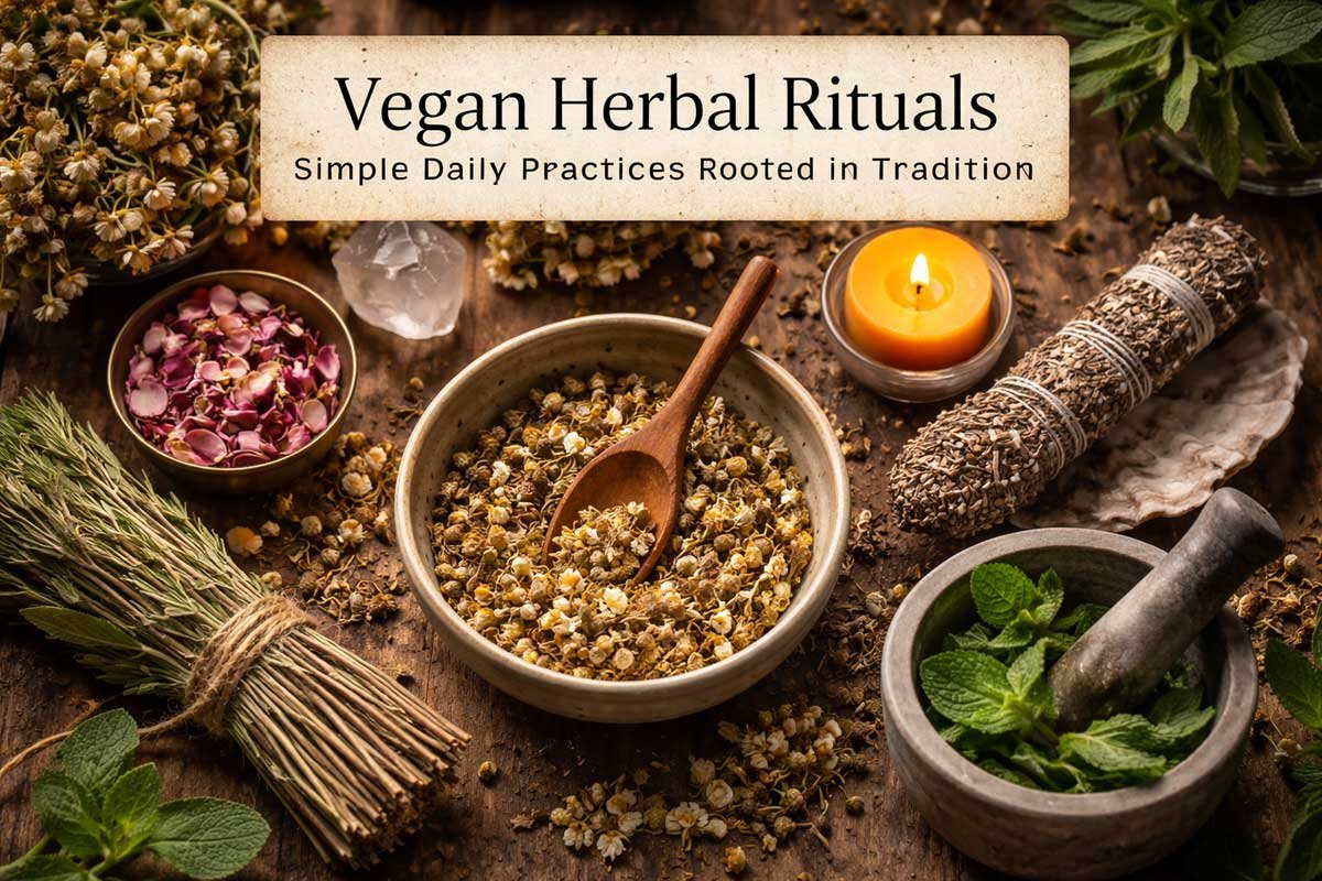Vegan Herbal Rituals: Simple Daily Practices Rooted in Tradition