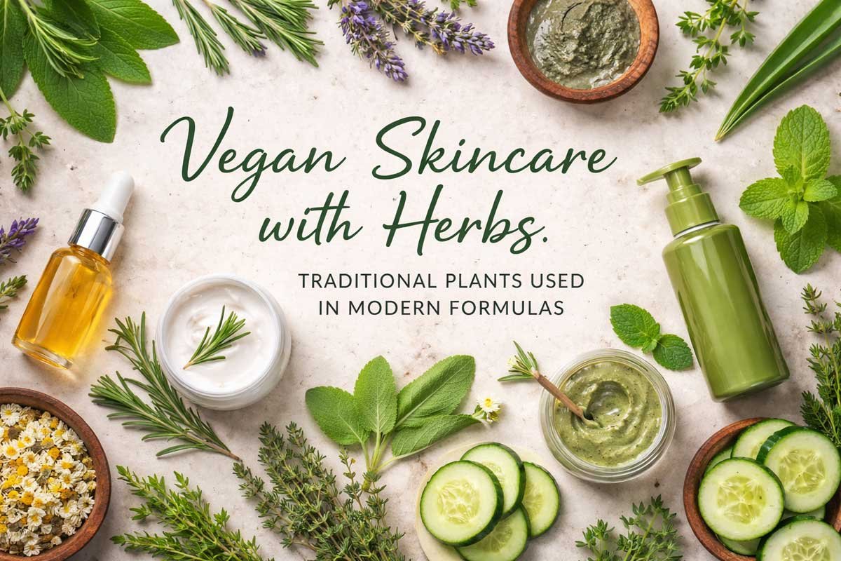 Vegan Skincare with Herbs: Traditional Plants Used in Modern Formulas