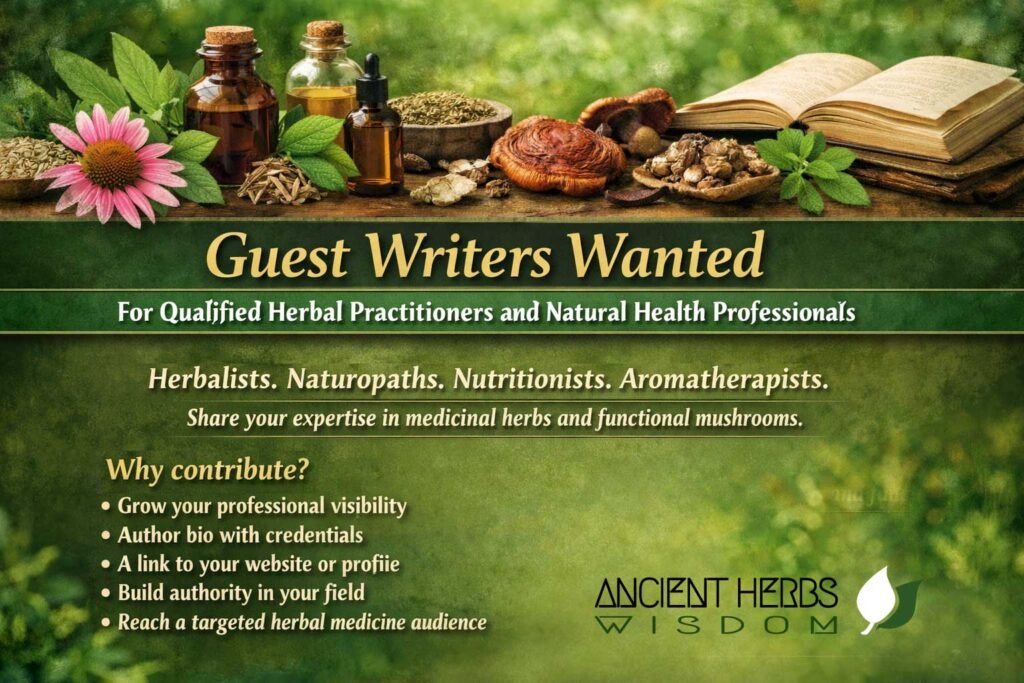AncientHerbsWisdom Guest Writers