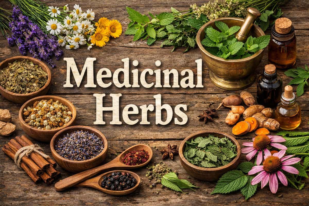 Medicinal herbs & mushrooms